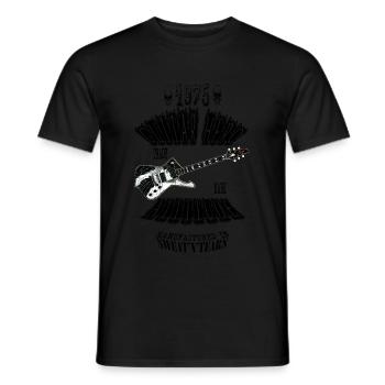 Guitar Hero Black - T-shirt homme - noir - Devant - AI Model Male 178 light (178cm)