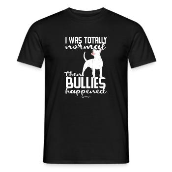 bullieshappened3 - T-shirt homme - noir - Devant - AI Model Male 178 light (178cm)