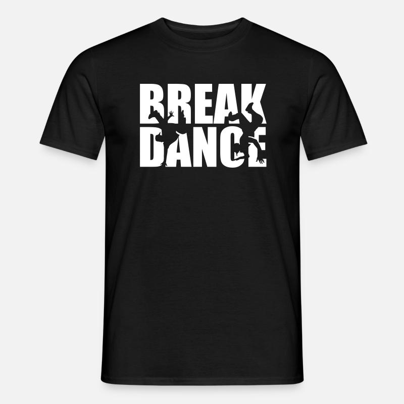 Breakdance - T-shirt homme - noir