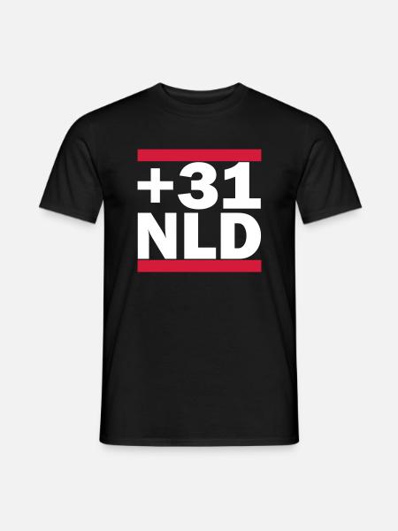 The Netherlands - Men's T-Shirt - black