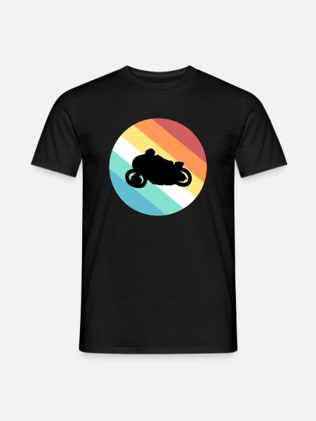 motorcycle - Men's T-Shirt - black