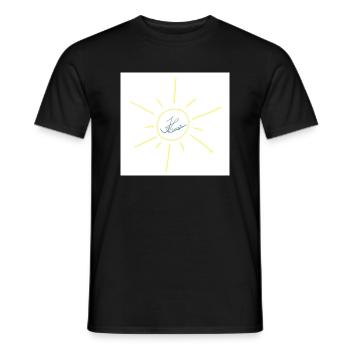 Sunny - Männer T-Shirt - Schwarz - Vorne - AI Model Male 178 light (178cm)