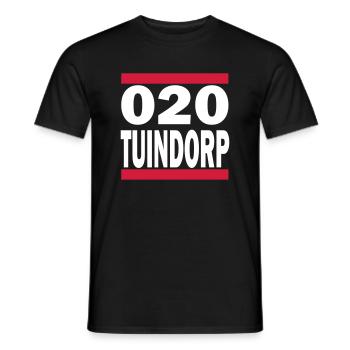 Garden Village - Männer T-Shirt - Schwarz - Vorne - AI Model Male 178 light (178cm)