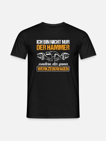 Mechaniker Schrauber - Männer T-Shirt - Schwarz