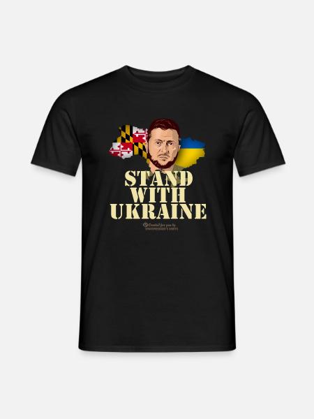 Ukraine Maryland - Men's T-Shirt - black