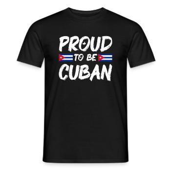 Kuba Flagge Karibik Urlaub Cuba Reise Havanna - Männer T-Shirt - Schwarz - Vorne - AI Model Male 178 light (178cm)