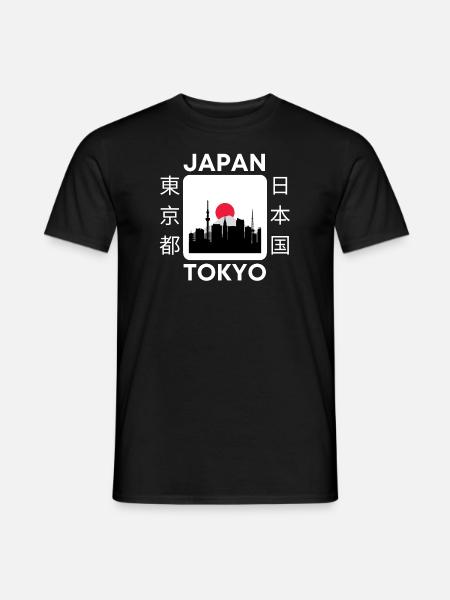 Japan Tokyo - Men's T-Shirt - black