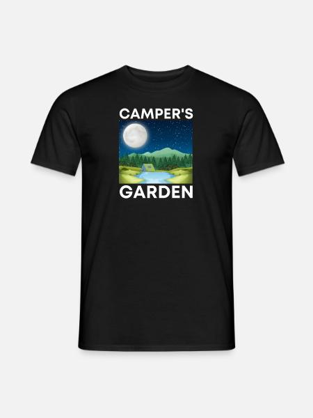 Campers Garden - Men's T-Shirt - black