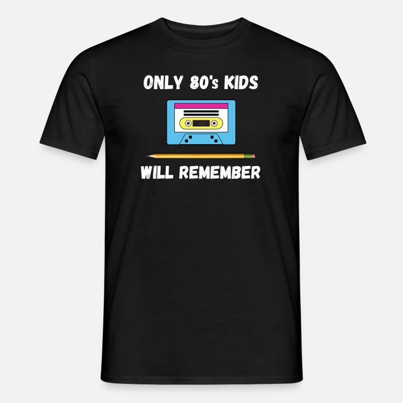 Stift Kassette - Männer T-Shirt - Schwarz