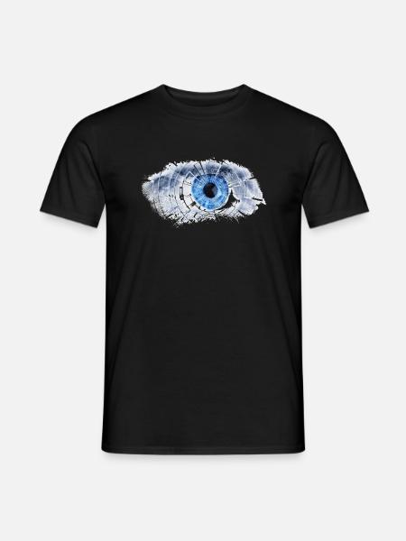 Machineye - Men's T-Shirt - black
