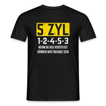 Tuning Tuner Auto - Männer T-Shirt - Schwarz - Vorne - AI Model Male 178 light (178cm)