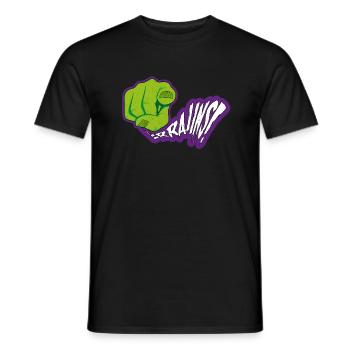 I am Zombie! I want Brains! - Männer T-Shirt - Schwarz - Vorne - AI Model Male 178 light (178cm)