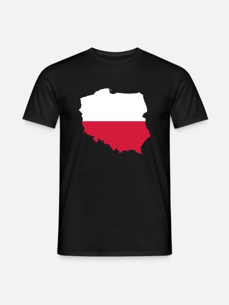 Poland - Men's T-Shirt - black