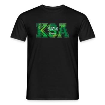 Arabie saoudite - T-shirt homme - noir - Devant - AI Model Male 178 light (178cm)
