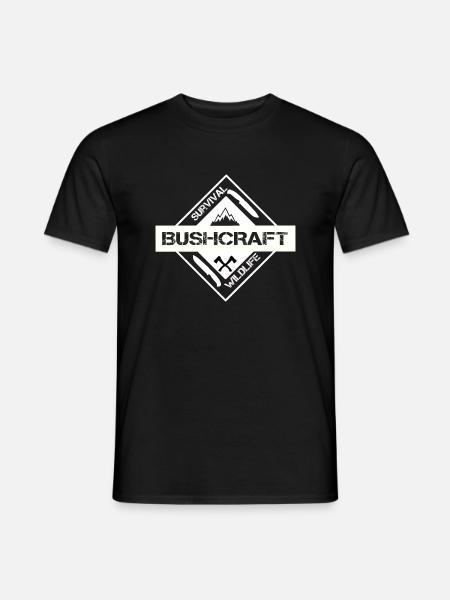 Bushcraft gift - Men's T-Shirt - black