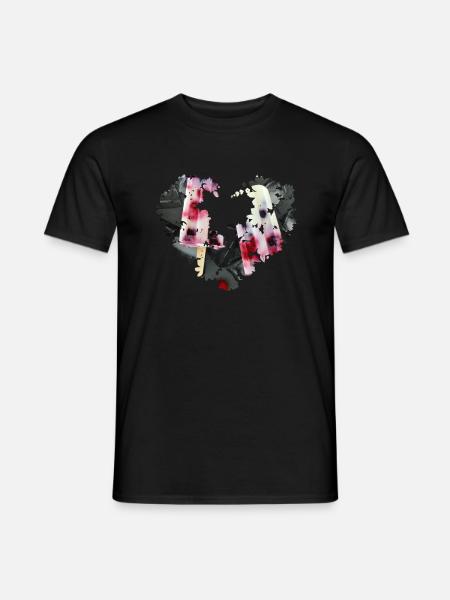 eisherz,eis,früchte,bunt - Men's T-Shirt - black