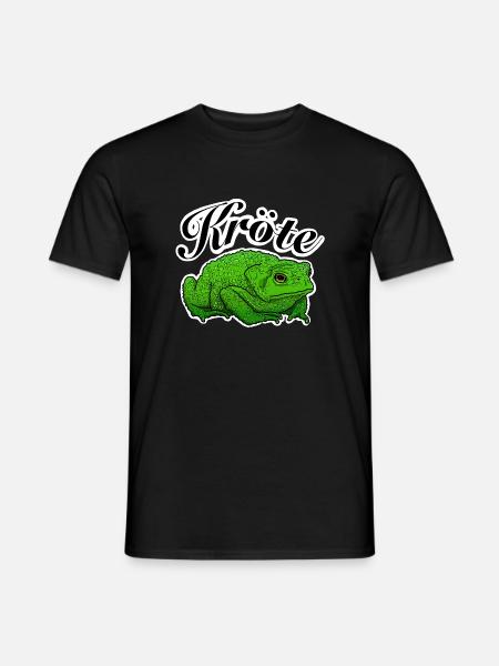 Kröte - Männer T-Shirt - Schwarz