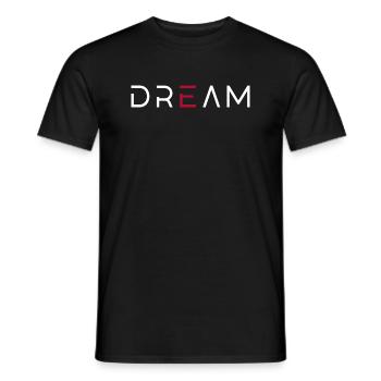 Dream - T-shirt homme - noir - Devant - AI Model Male 178 light (178cm)