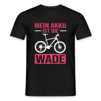 Fahrrad Rad Radfahrer Rad Spruch Geschenk - Männer T-Shirt - Schwarz - Vorne - AI Model Male 178 light (178cm)