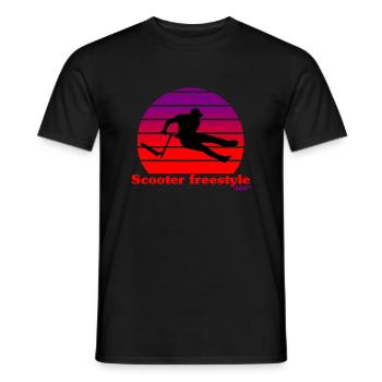 Freestyle-Roller Sushi - Männer T-Shirt - Schwarz - Vorne - AI Model Male 178 light (178cm)