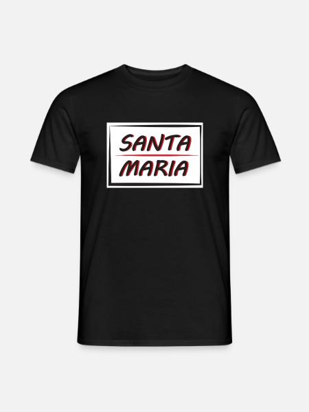 SANTA MARIA - Men's T-Shirt - black