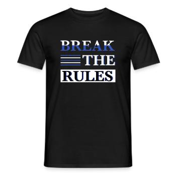 Lustige Sprüche oder einen coolen Spruch - Männer T-Shirt - Schwarz - Vorne - AI Model Male 178 light (178cm)