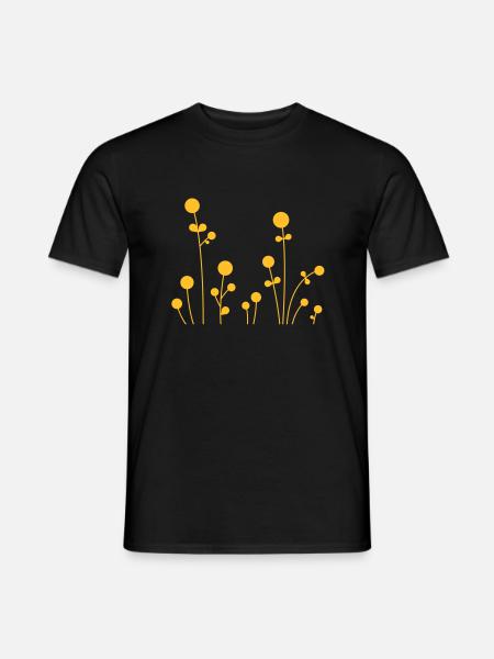 149_blumen_2 - Men's T-Shirt - black