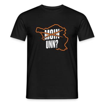 Saarbrücken Saarland Saarländer - Men's T-Shirt - black - Front - AI Model Male 178 light (178cm)