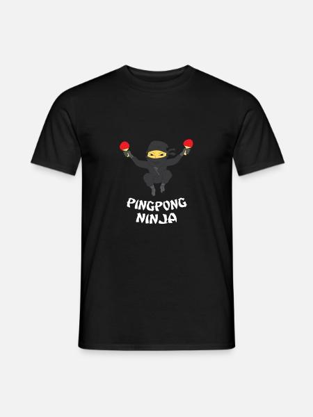 Ping-pong - Ping-pong Ninja - T-shirt homme - noir