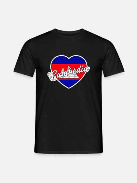 Cambodia - Men's T-Shirt - black