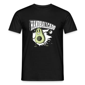 Handball - T-shirt homme - noir - Devant - AI Model Male 178 light (178cm)
