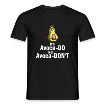 Avocados Avocado Avocado-Liebhaber Geschenk - Männer T-Shirt - Schwarz - Vorne - AI Model Male 178 light (178cm)