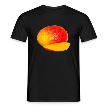 veggie Veggie mangue fruits18 - T-shirt homme - noir - Devant - AI Model Male 178 light (178cm)