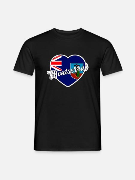Montserrat - Men's T-Shirt - black