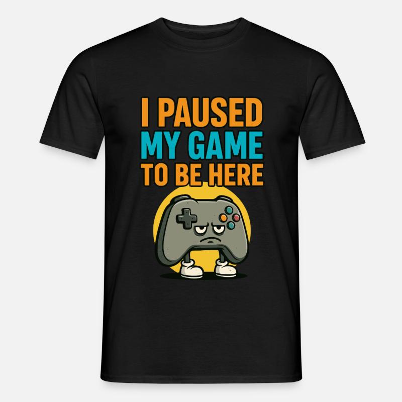 Sarcastic Gaming Controller - Men’s T-shirt - black