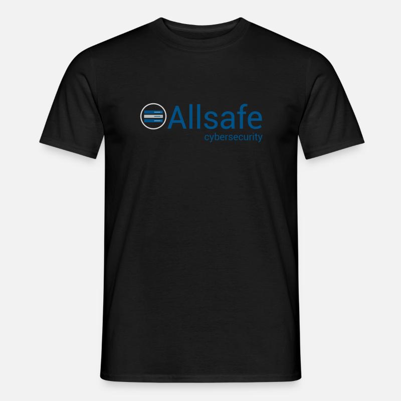 Mr Robot - Allsafe Cybersecurity - Männer T-Shirt - Schwarz