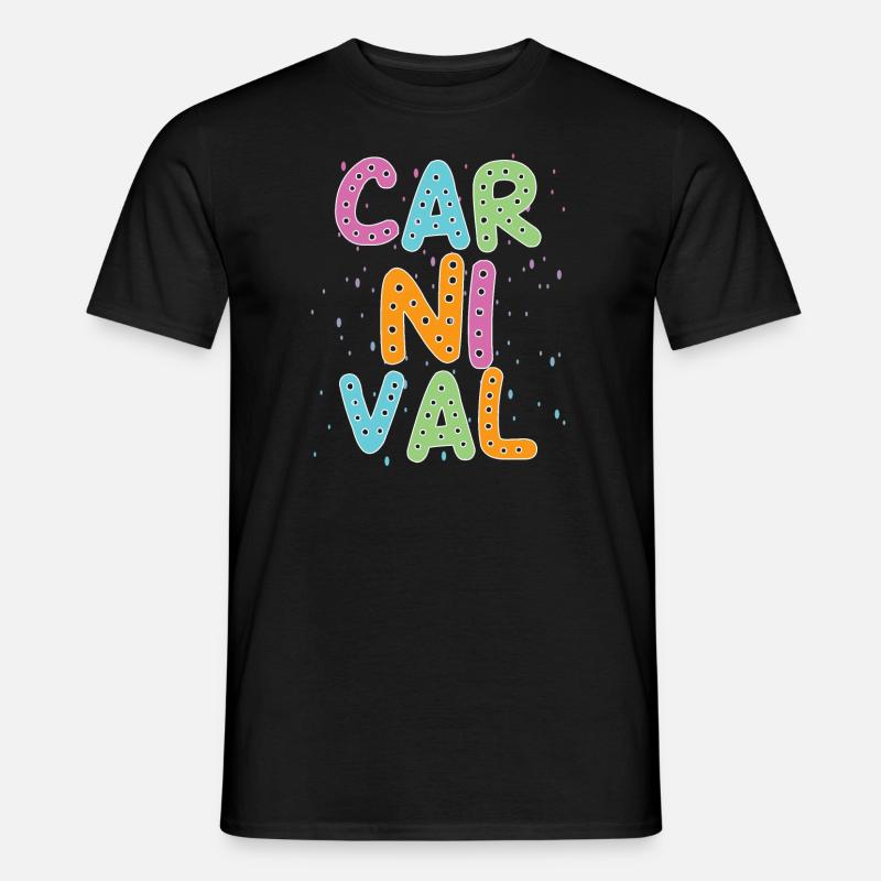 Fasching - Männer T-Shirt - Schwarz
