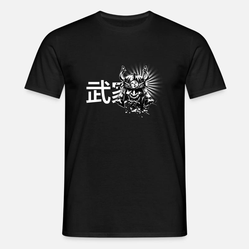 Samurai Bushido - Männer T-Shirt - Schwarz