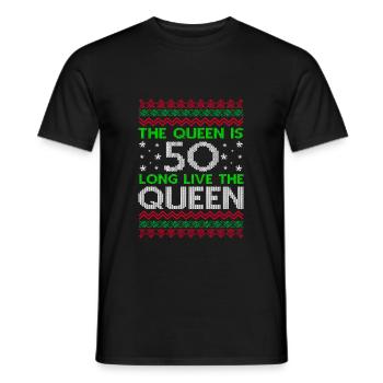 50 - T-shirt homme - noir - Devant - AI Model Male 178 light (178cm)