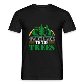 ARBRES - T-shirt homme - noir - Devant - AI Model Male 178 light (178cm)