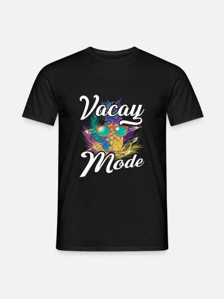 VACAY MODE - Men's T-Shirt - black