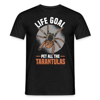 Tarantula - Männer T-Shirt - Schwarz - Vorne - AI Model Male 178 light (178cm)
