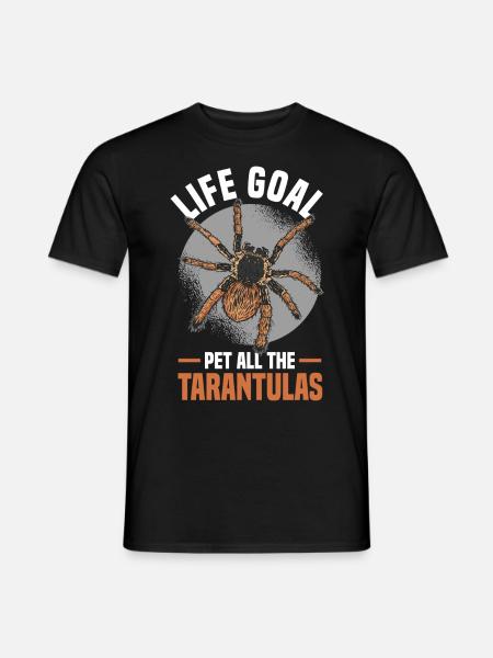 Tarantula - Männer T-Shirt - Schwarz