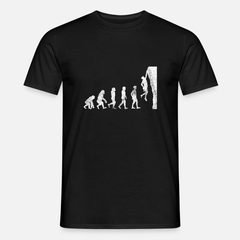 Geschenk Kletterer Boulderer klettern bouldern - Männer T-Shirt - Schwarz