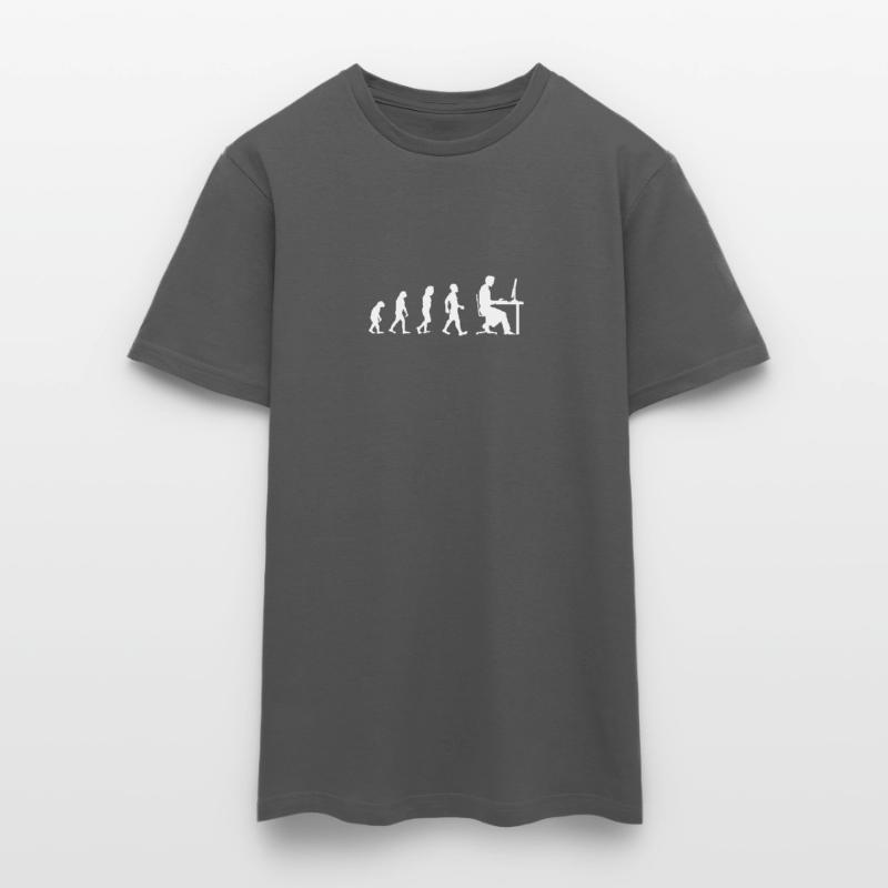 Evolution - Gift - Programmers Computer Nerd Men's T-Shirt