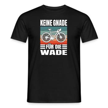 Rennrad Radsport Keine Gnade Wade Rennradfahrer - Männer T-Shirt - Schwarz - Vorne - AI Model Male 178 light (178cm)