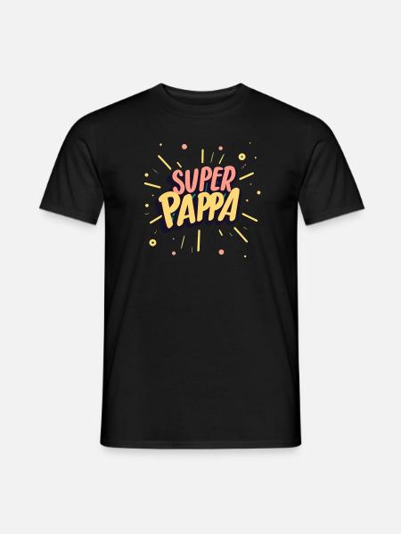 Super dad - Men's T-Shirt - black