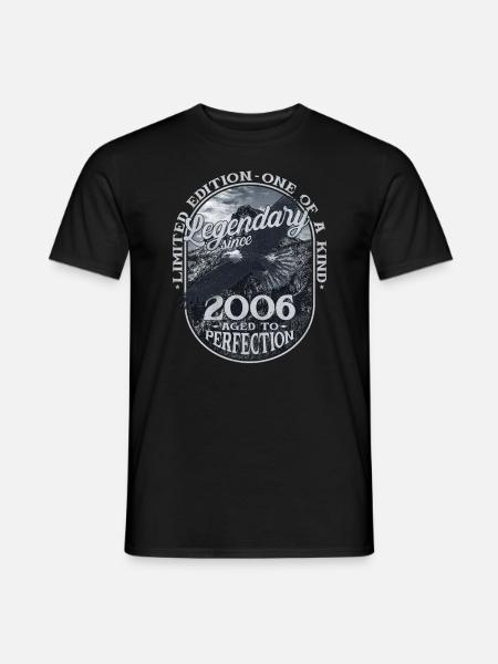 Legendary since 2006 - Men's T-Shirt - black