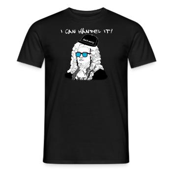 I Can not Deal It Do not Worry - Music Nerds! - Men's T-Shirt - black - Front - AI Model Male 178 light (178cm)
