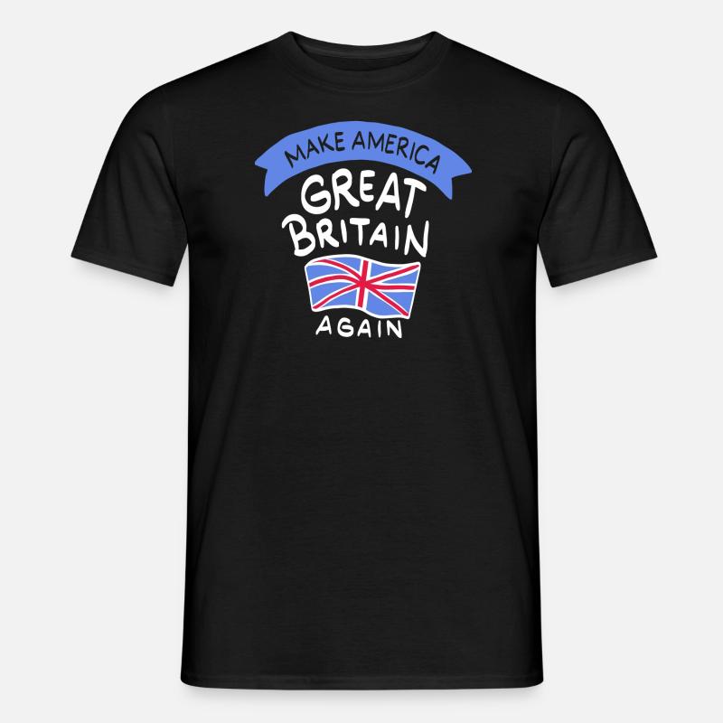Machen Sie Amerika Großbritannien wieder Geschenk - Männer T-Shirt - Schwarz